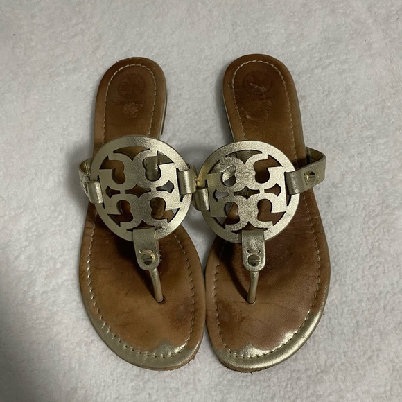 Tory BurchGold Miller Sandals